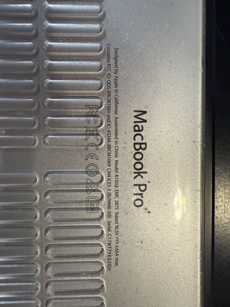 Macbook Pro Retina 13 cali 2014