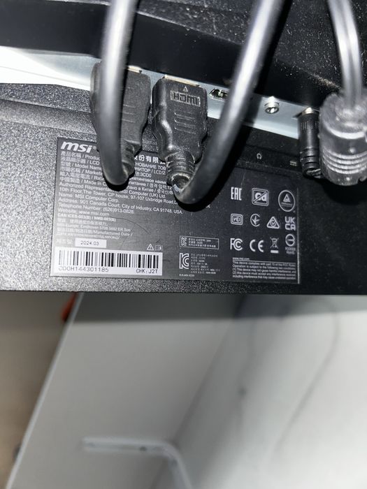 Monitor msi 27” 180hz