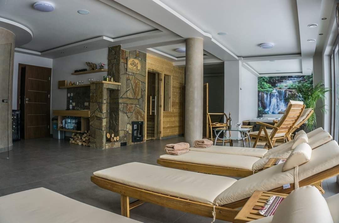 domek + alpaki, SPA, zarybiony staw Bieszczady