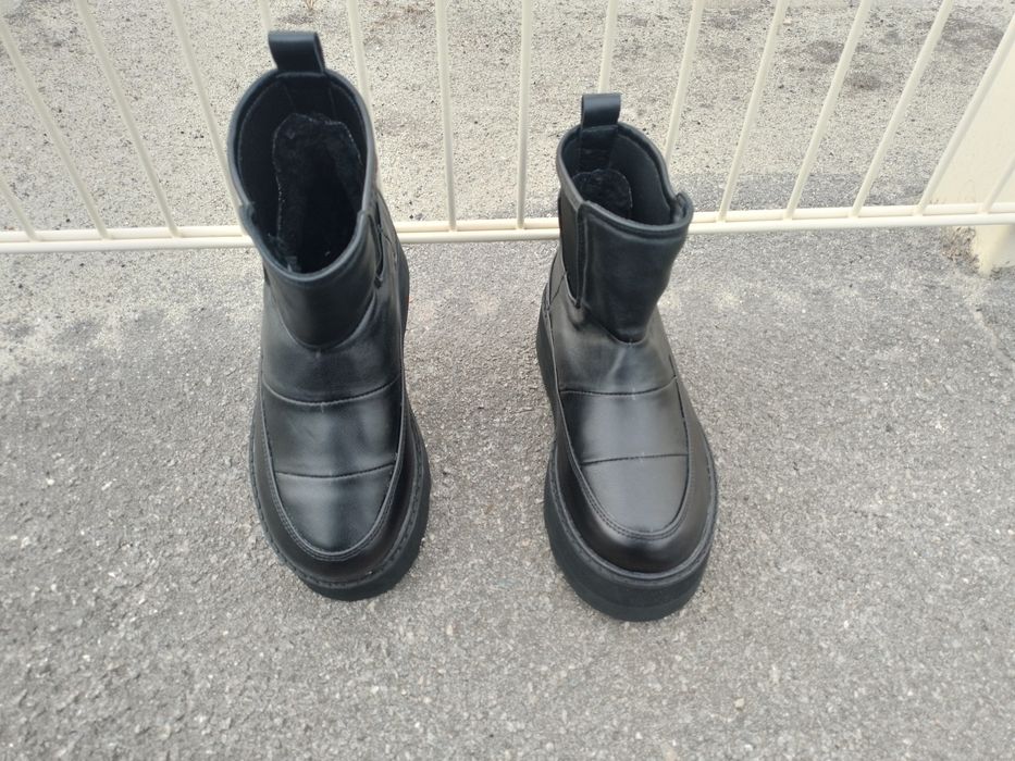 UGG!!! 37р Натуральна шкіра! Жіночі угги ботинки ТОП