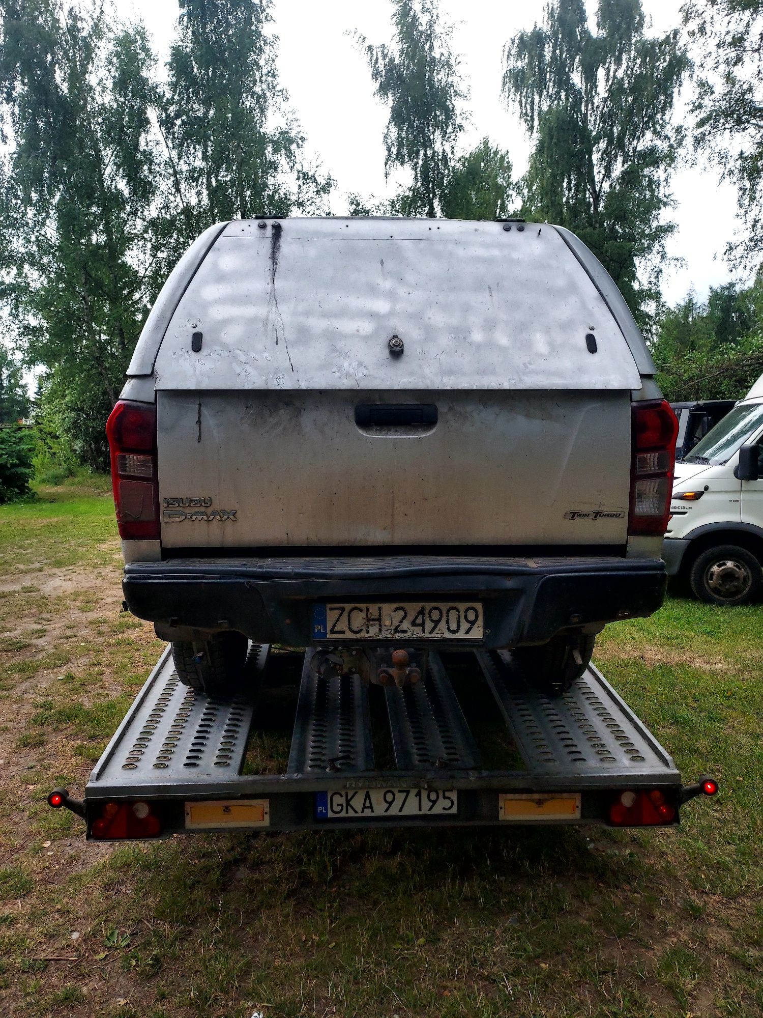 Isuzu D-max II klima wciągarka