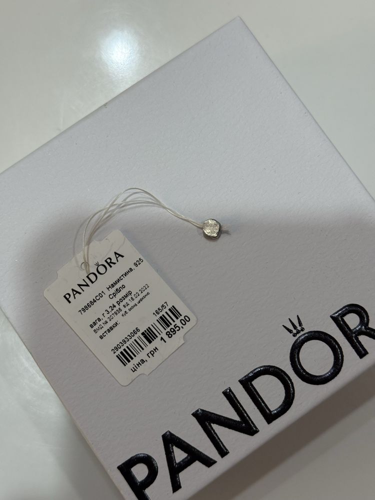 Pandora срібна намистина ОРИГІНАЛ