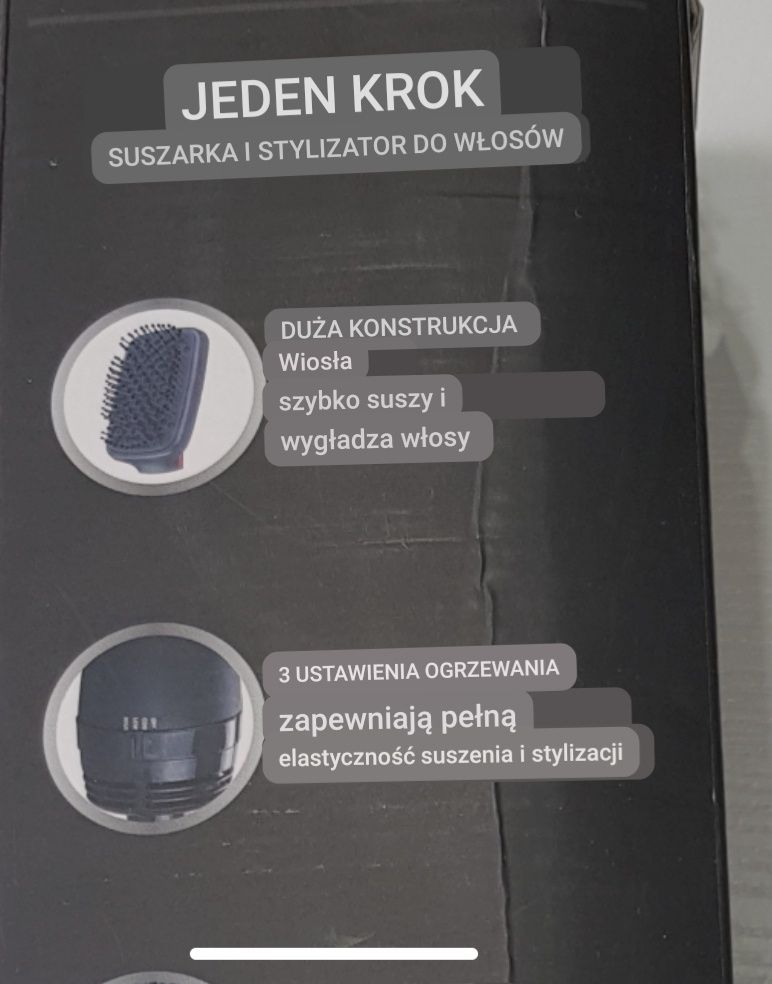 Nowa Suszarka i stylizator do włosów