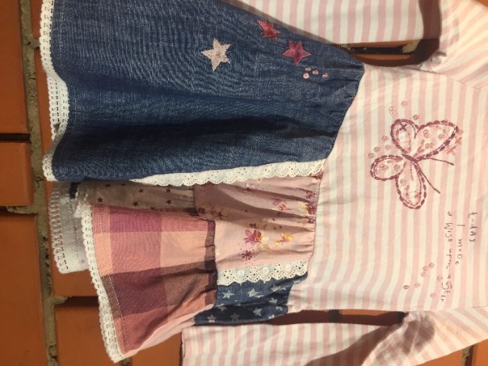 Платье , бохо next 2-3 г ( 98 см).