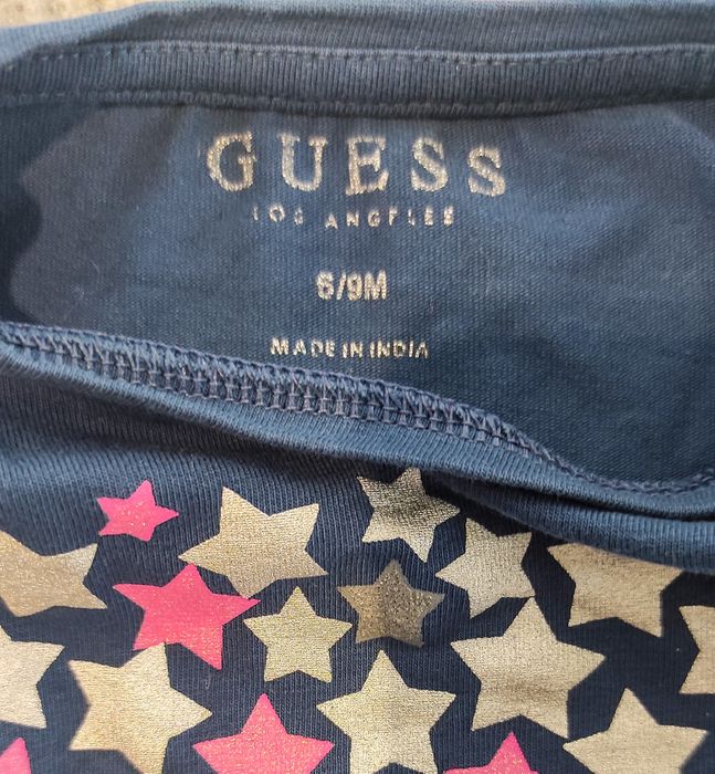 Bluzeczka w gwiazdki GUESS 6/9 m
