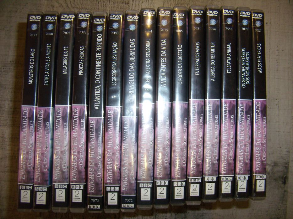 Colecção 15 DVD Enigmas da Humanidade