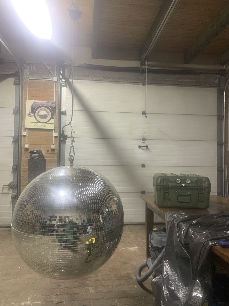 Kula disco srebrna 75