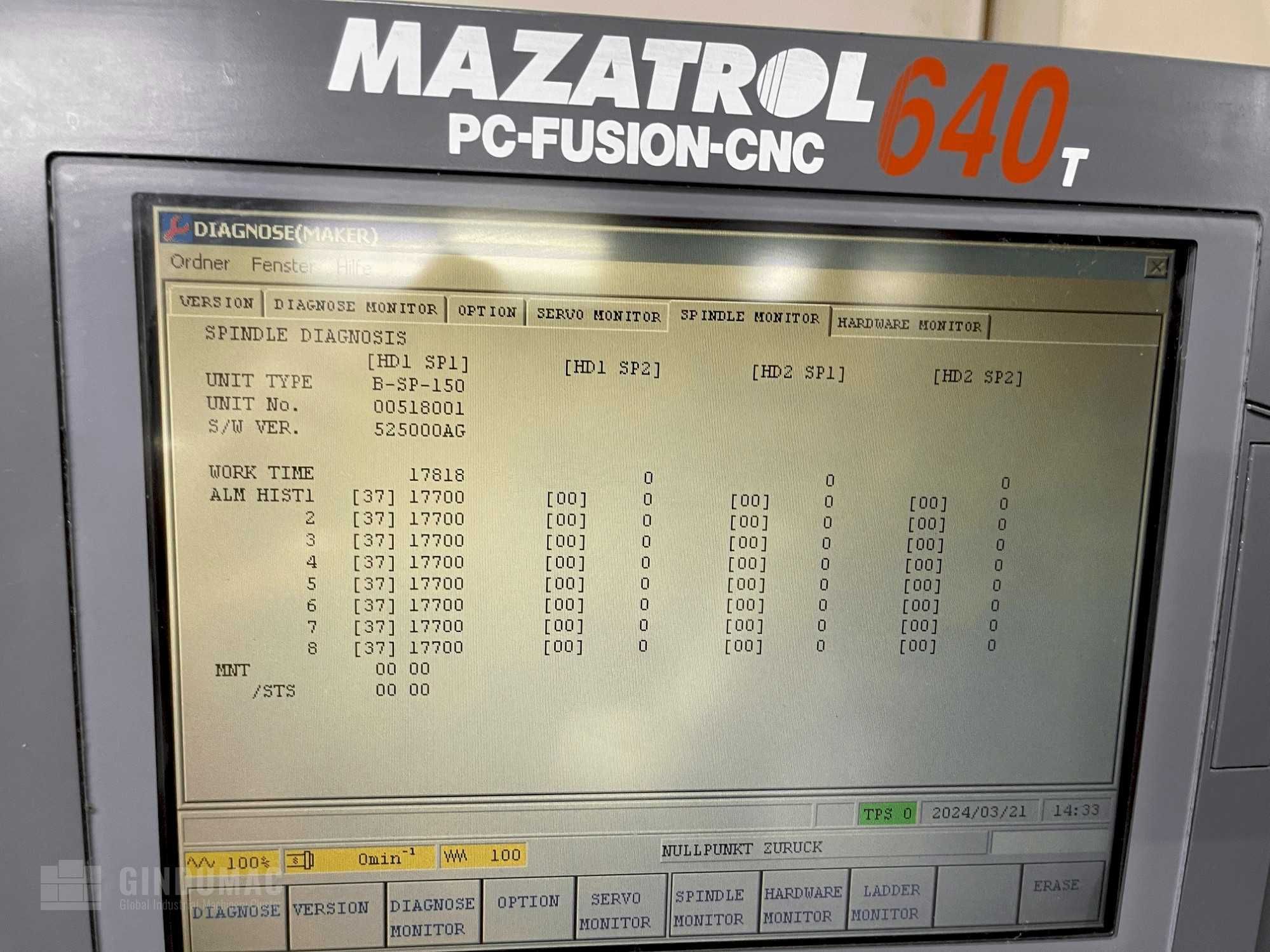 Tokarka Mazak QUICK TURN 10 (2000)