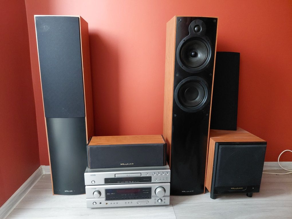 Zestaw kina domowego DENON plus głośniki Wharfedale