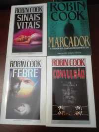 Livros de Robin Cook e Danielle Steel