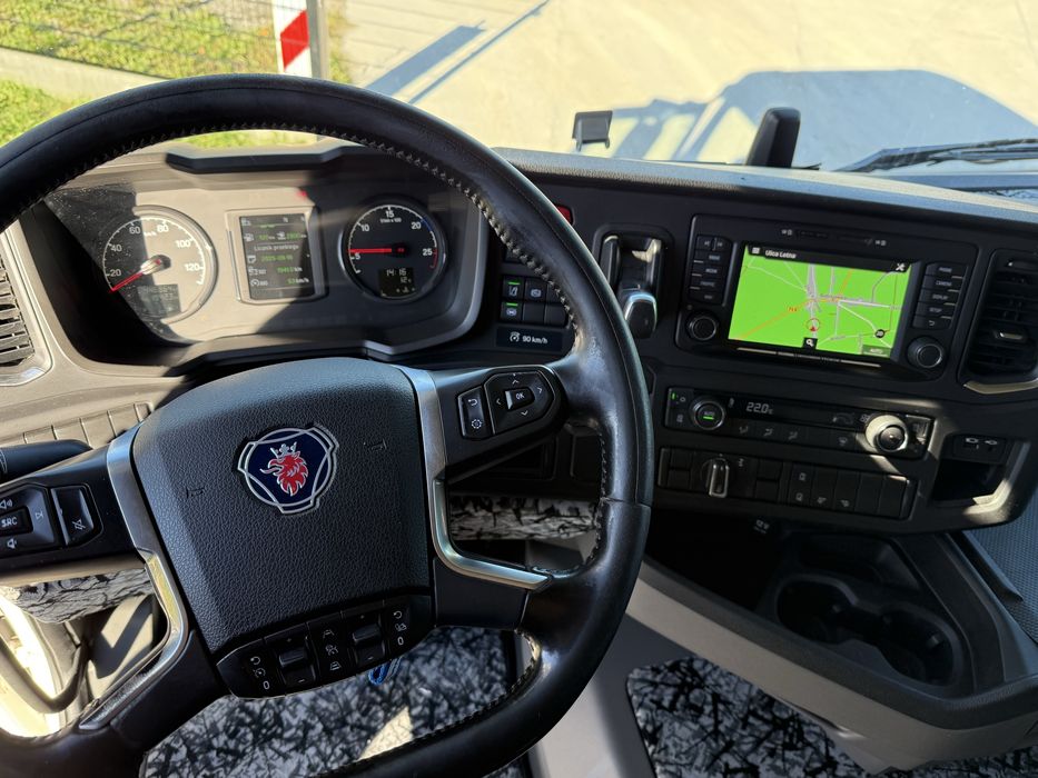 Scania R500 hudraulika HYVA cała na poduszkach niski przebieg