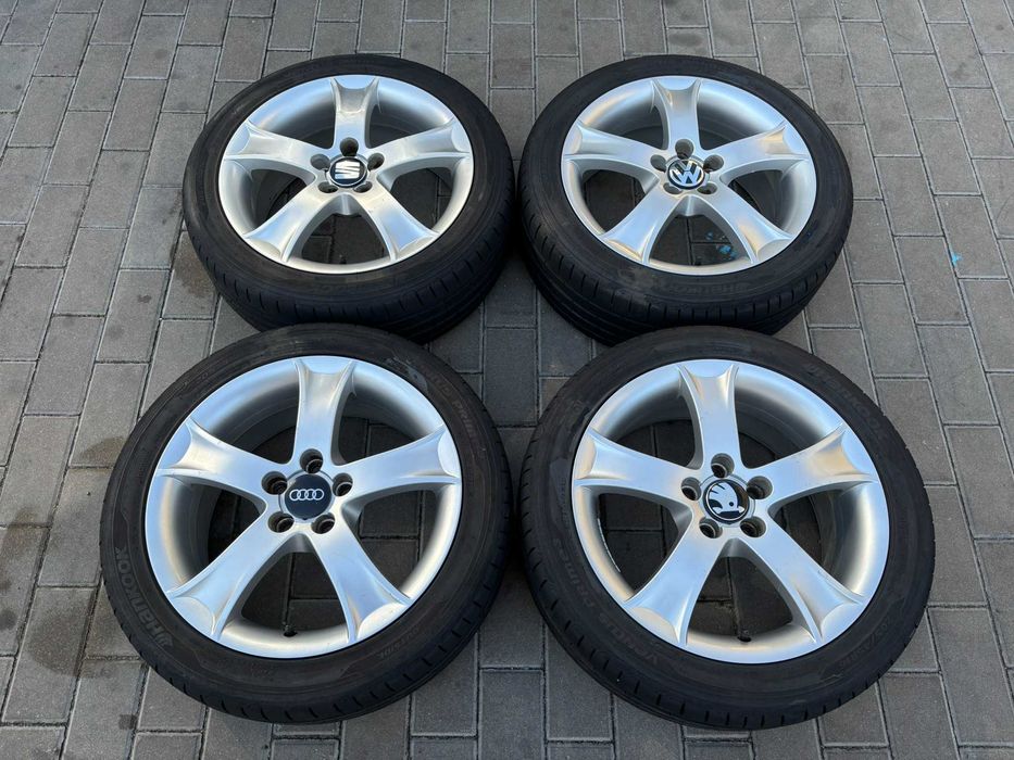 KOŁA LETNIE 16 Seat Ibiza VW Skoda Audi 5x100 205/45R16 Hankook 2021R