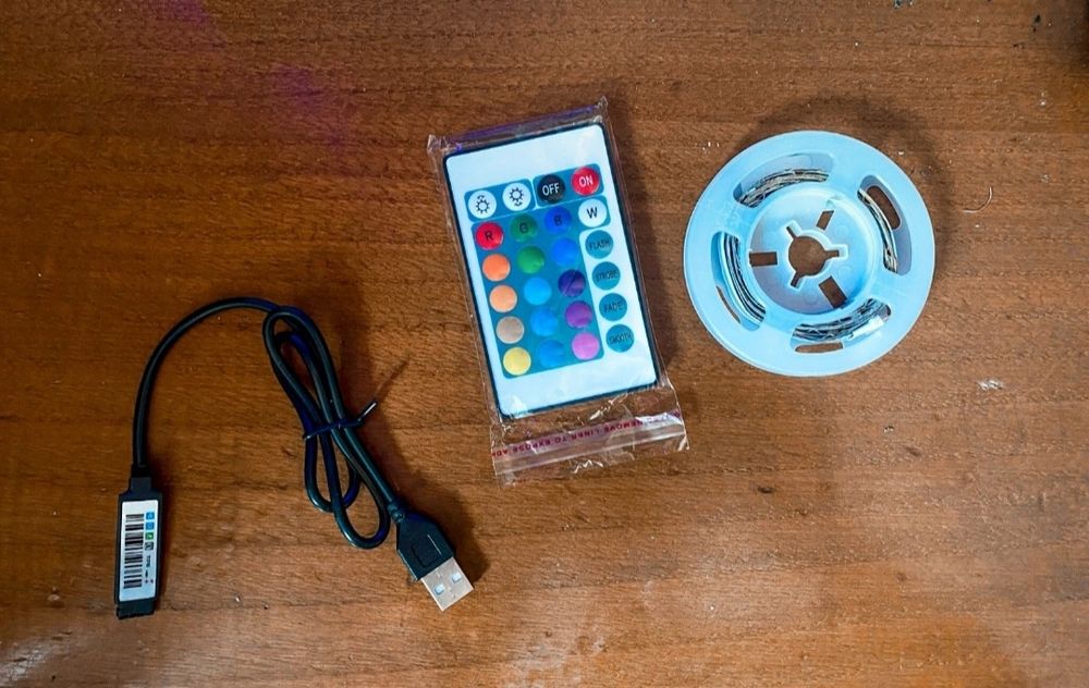 Tira Led RGB 2M C/ Comando