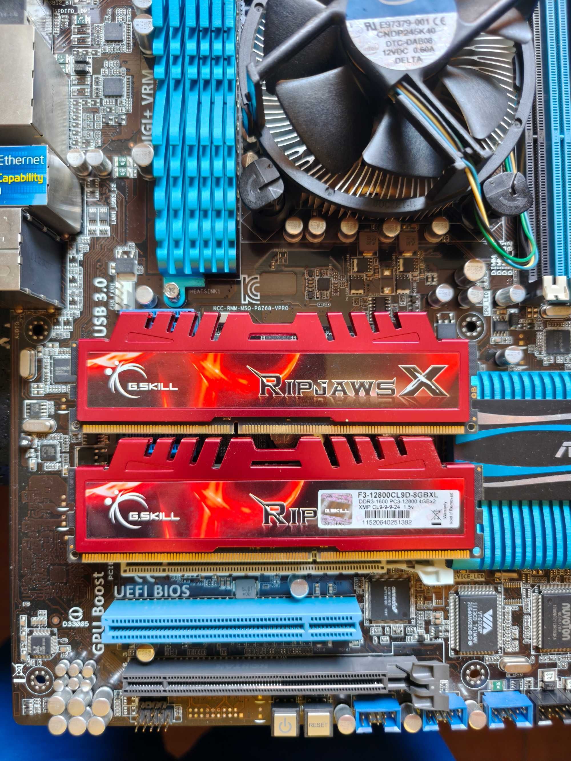 i7 2600k + 8GB RAM
