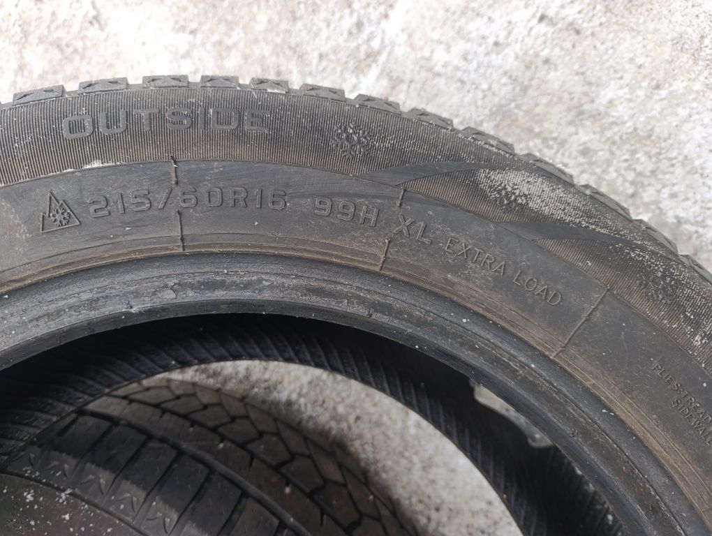 Opony całoroczne 215/60/16 2019rok