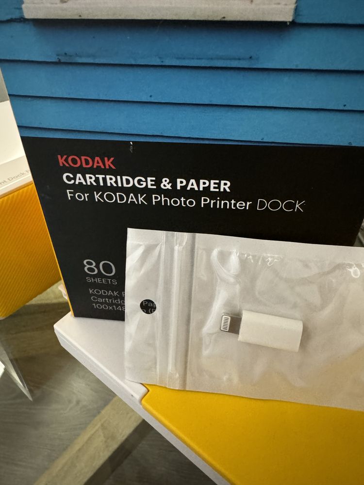 KODAK Dock Plus 4PASS Impresora de Fotos Instantánea (10x15cm)