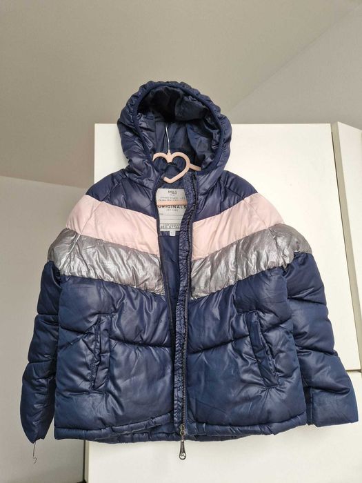 Kurtka zimowa dla dziewczynki 6-7 lat, rozm. 122