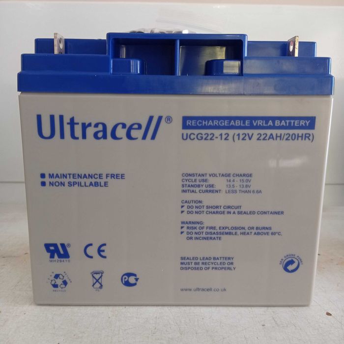 Аккумуляторна батарея стаціонарна(гелева) UCG 22-12. З гарантією.
