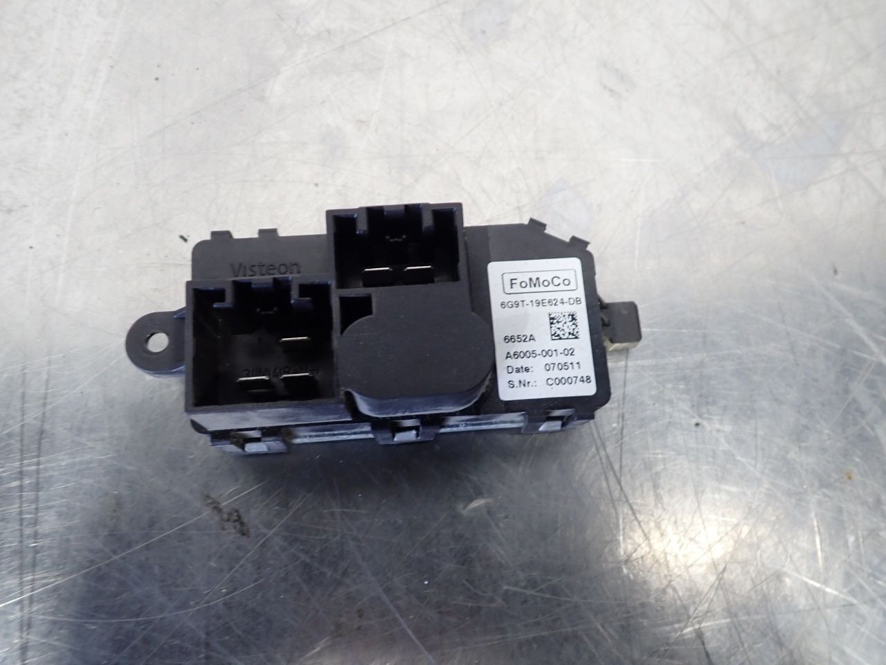 REZYSTOR OPORNIK DMUCHAWY FORD S-MAX I  6G9T-19E624-DB
