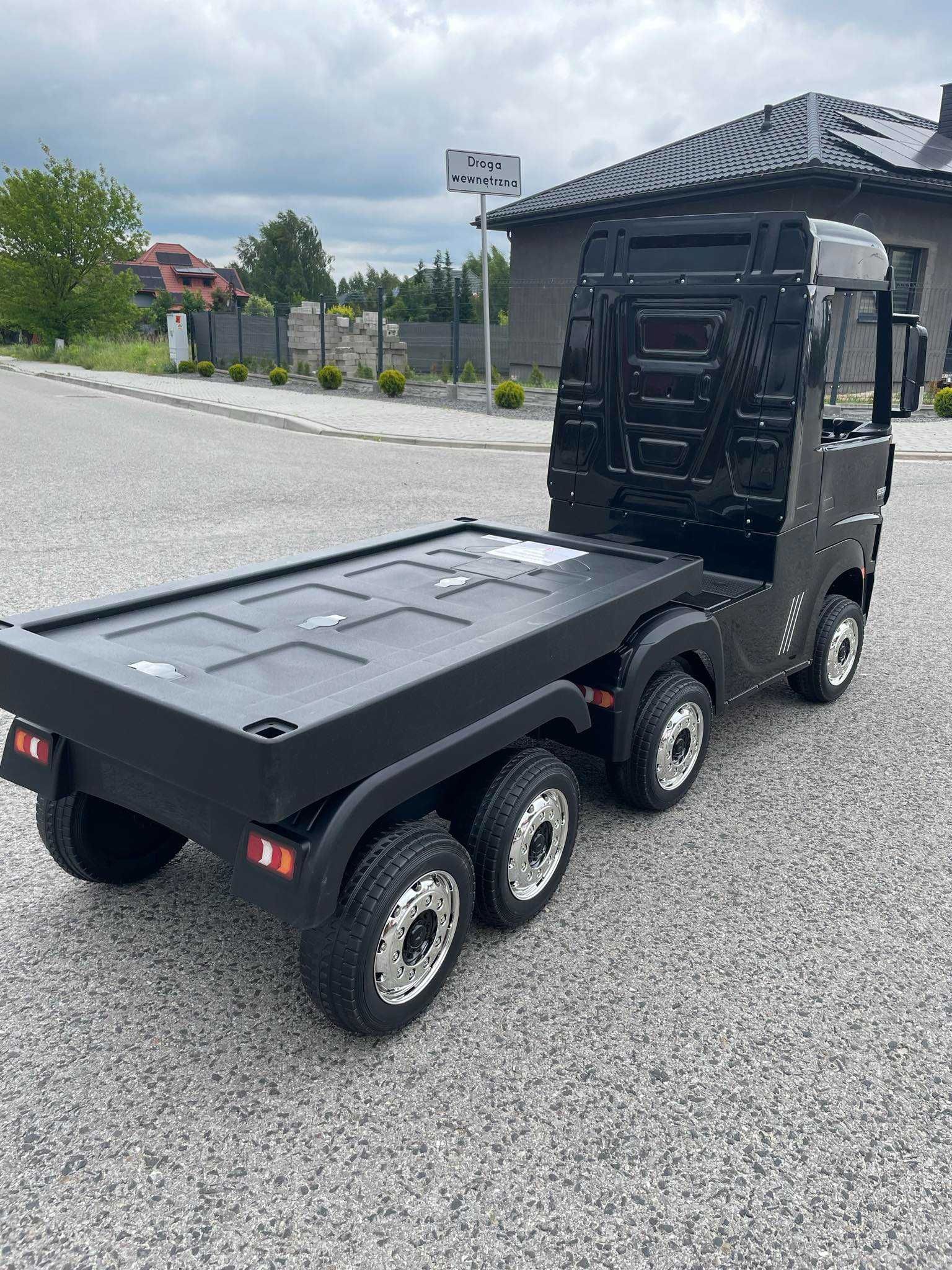 Samochód na akumulator ciężarówka Naczepą 4x4 12V Auto ciężarówka TIR