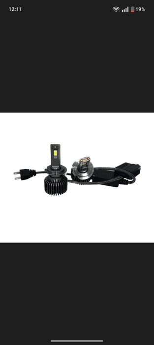 Пара LED ламп Michi MI LED Can H7, H4  5500K 75W