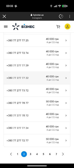 Vip  номер киевстар 077717#770