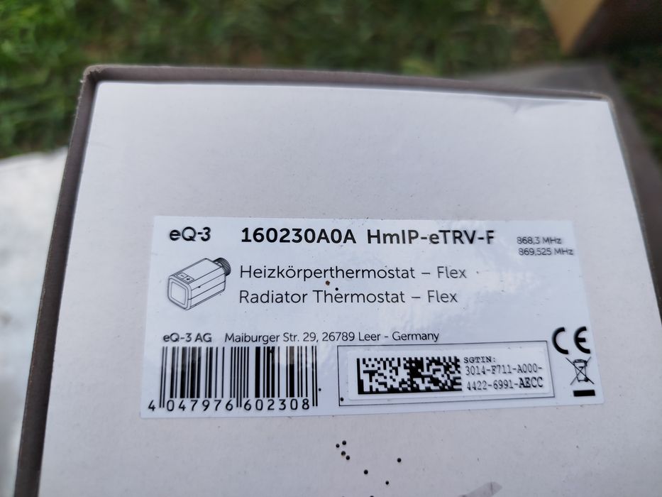 Termostat pokojowy głowica Smart Homematic