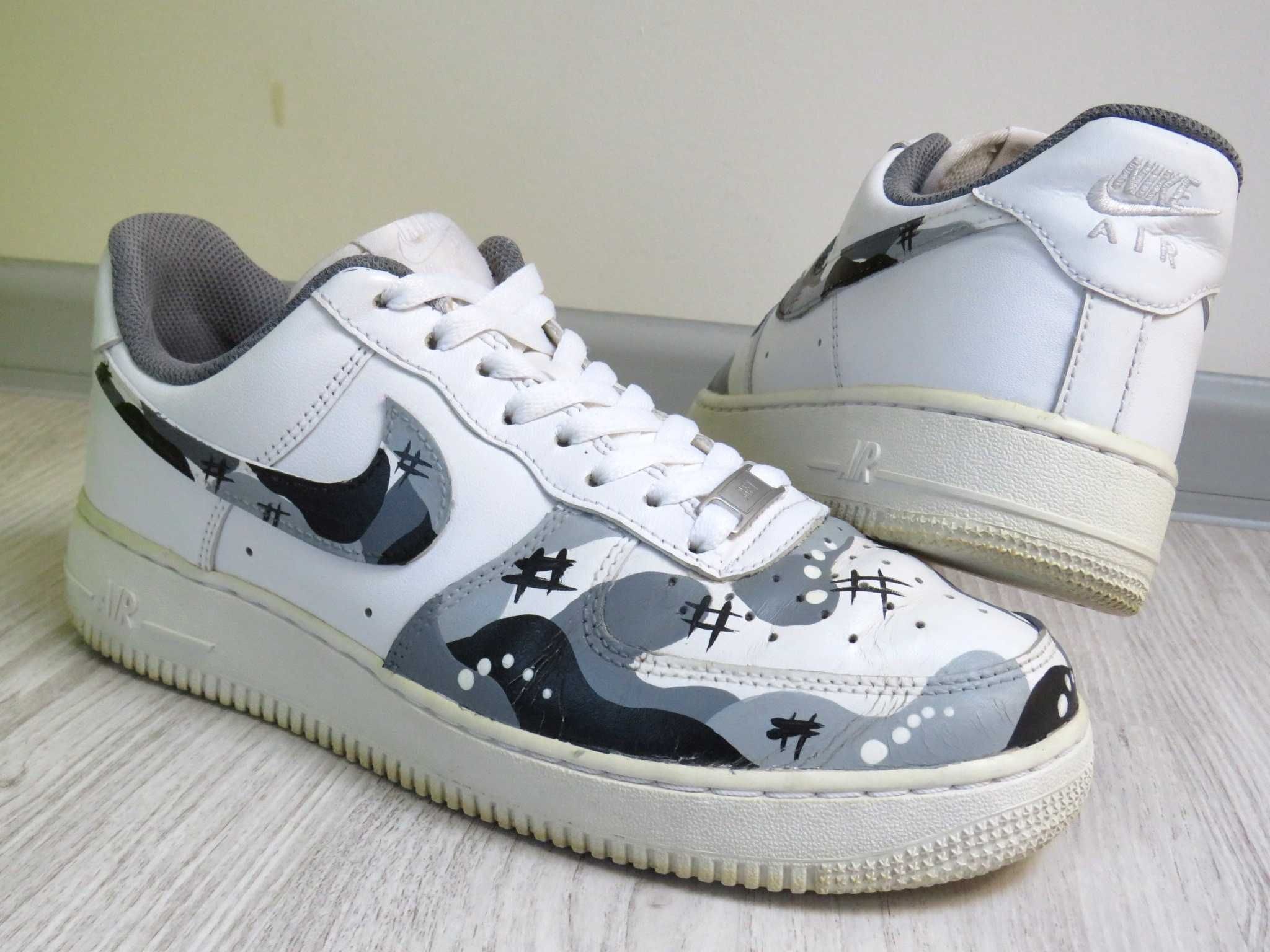 Nike Air Force 1 '07 Custom SKÓRA NAT r 40.5
