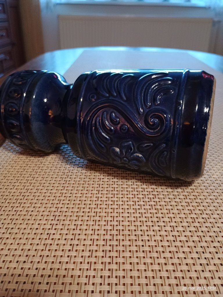 Wazon, wazonik Design kobaltowy