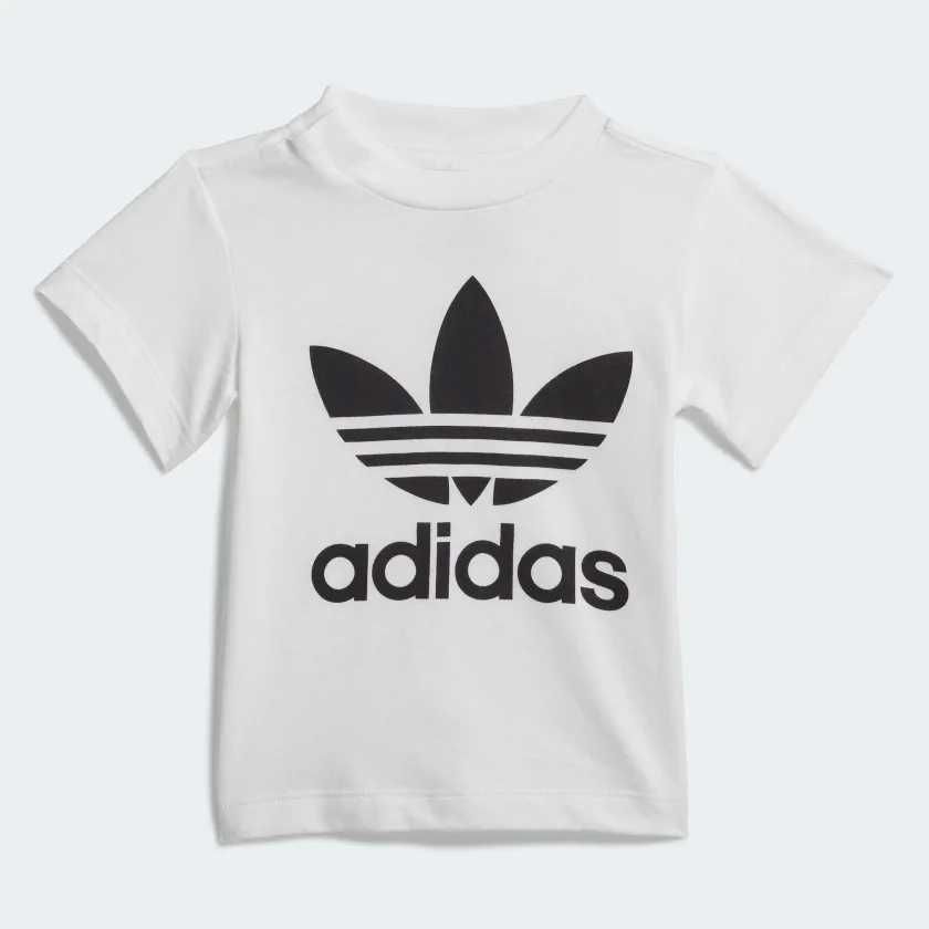 Adidas Koszulka t-shirt spodenki komplet 74 cm 6/9  miesięcy