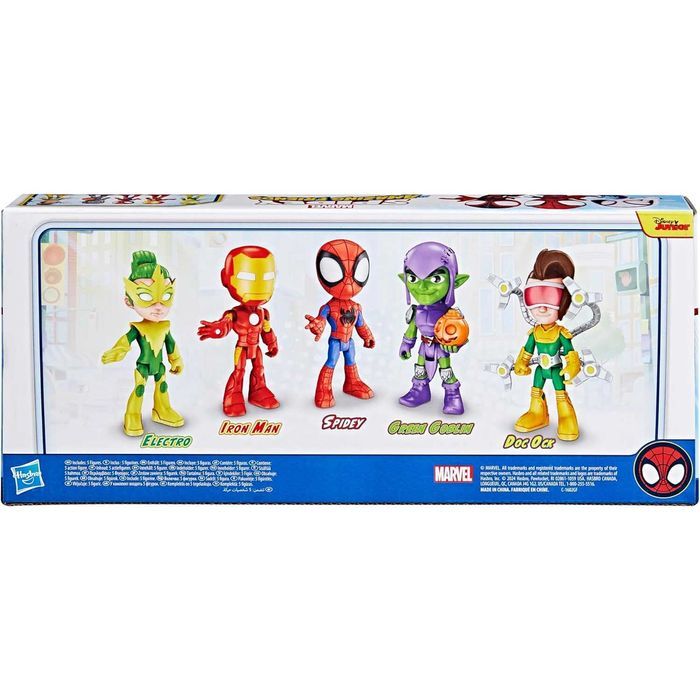 Spidey I Super Kumple Spidey Iron Man Zielony Goblin Electro Doc Ock