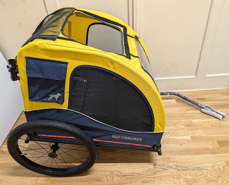 Hafenbande Przyczepka Rowerowa Jogger 2w1 Cabby L dla Psa do 45Kg DUŻA