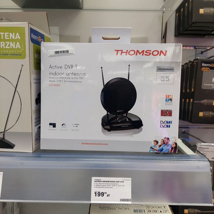 Antena pokojowa Thomson aktywna DVB-T