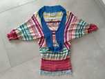 Bluzka damska Desigual S 36 typu nietoperz w paski