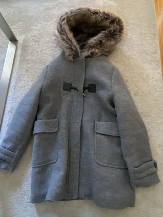 Casaco Zara Girls Fazenda Pelo