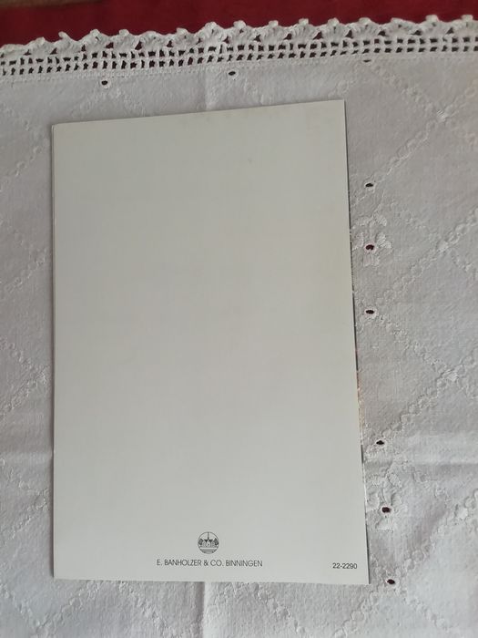 Postal de Natal, alemão