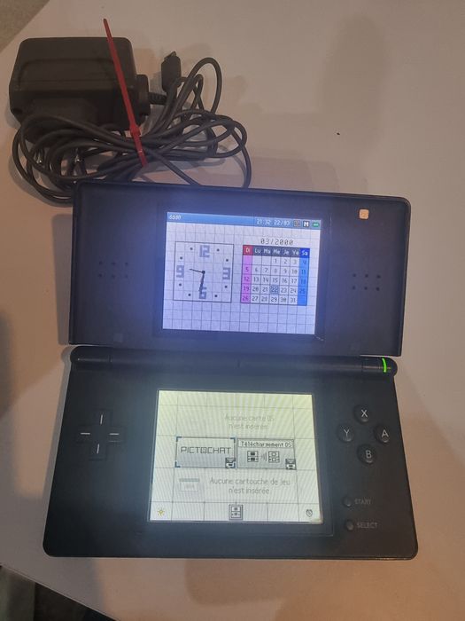 Nintendo ds lite czarny