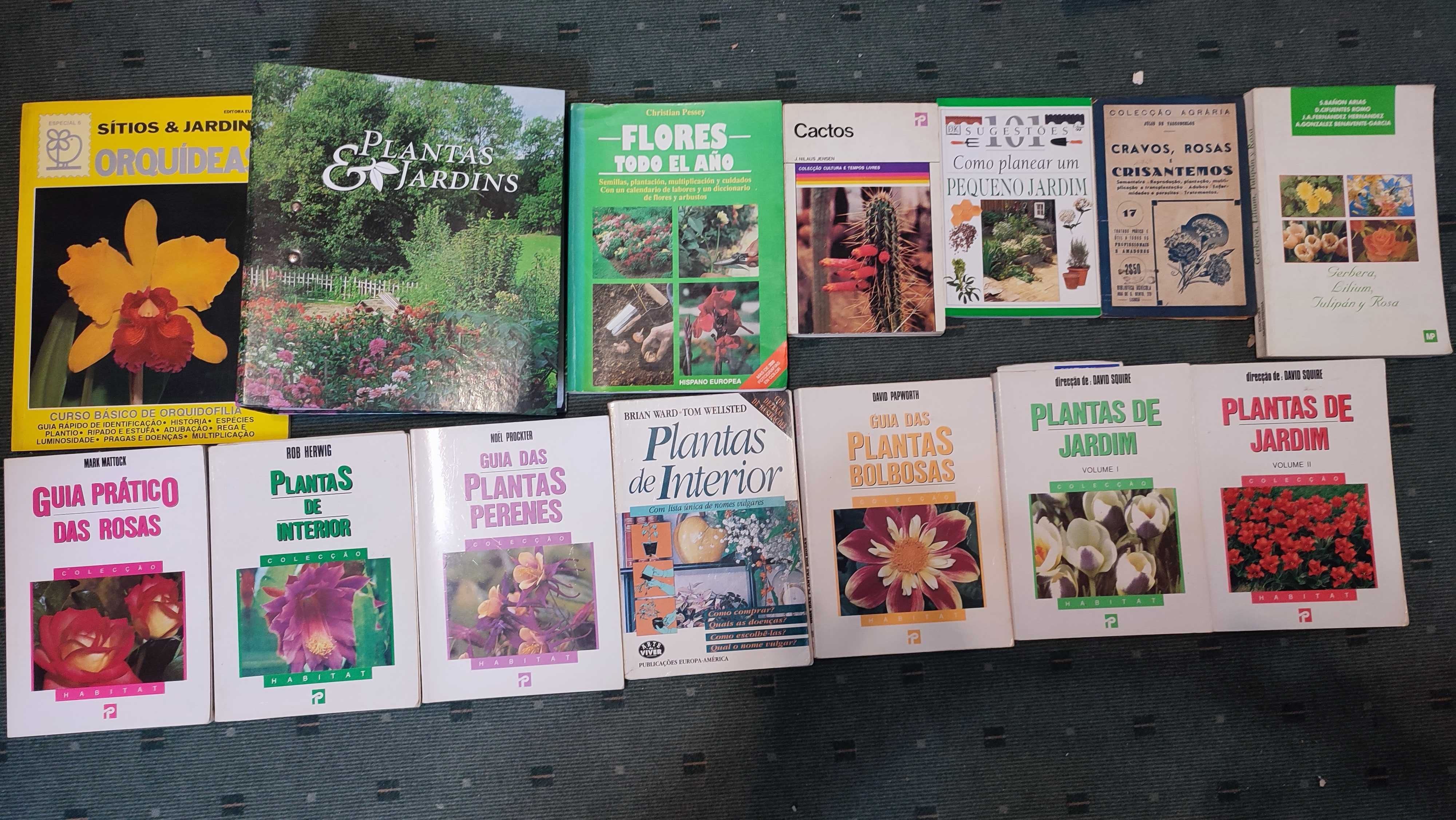 Lote Livros de Jardinagem