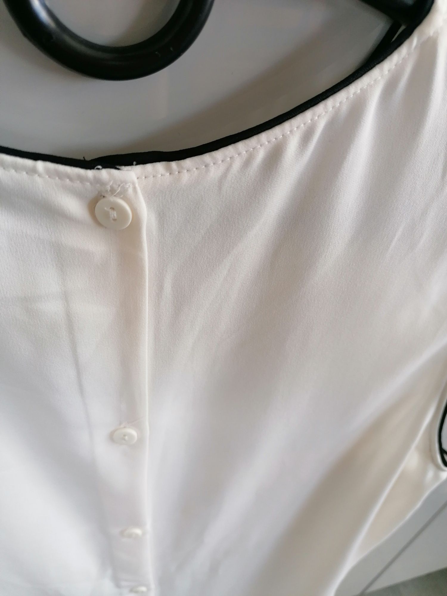 Bluzka elegancka damska lekka zwiewna H&M r. M (38)