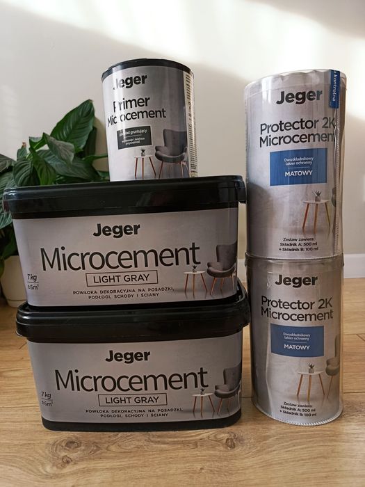 Jeger mikrocement light gray