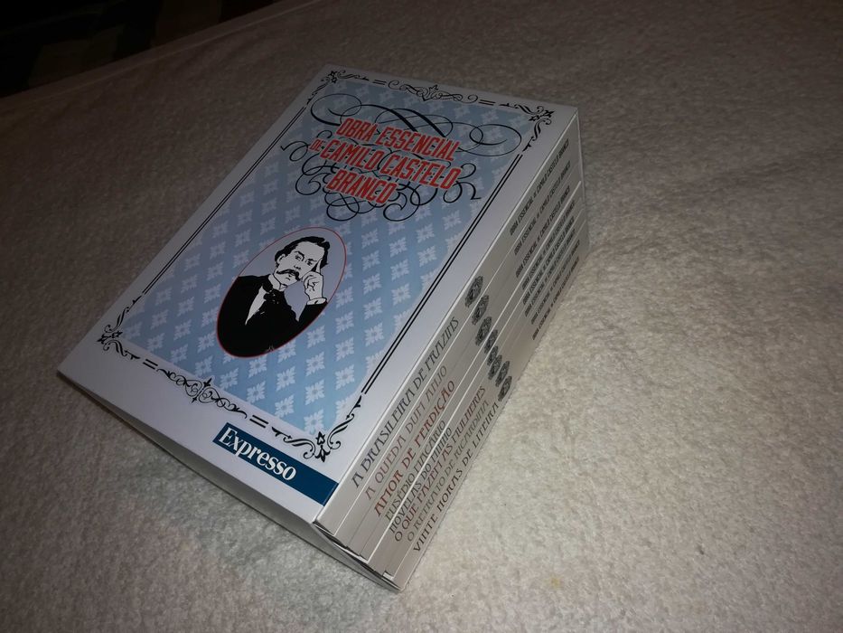 obra essencial de camilo castelo branco (coleção de 8 livros) 2016