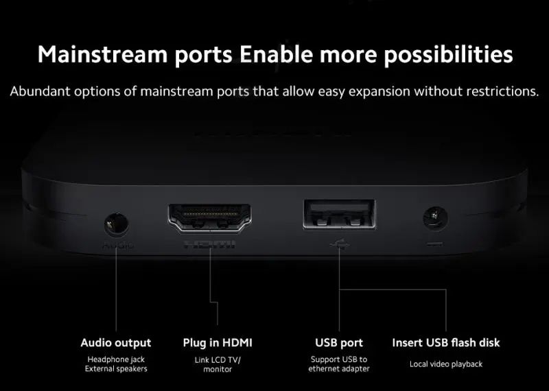 Xiaomi TV Box S 4k 2nd Gen (MDZ-28-AA) Xiaomi mi tv stick 4k