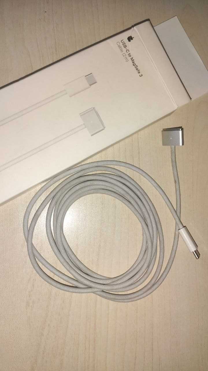 Кабель Apple USB-C to MagSafe 3 Cable 2m White (MLYV3) Оригінал