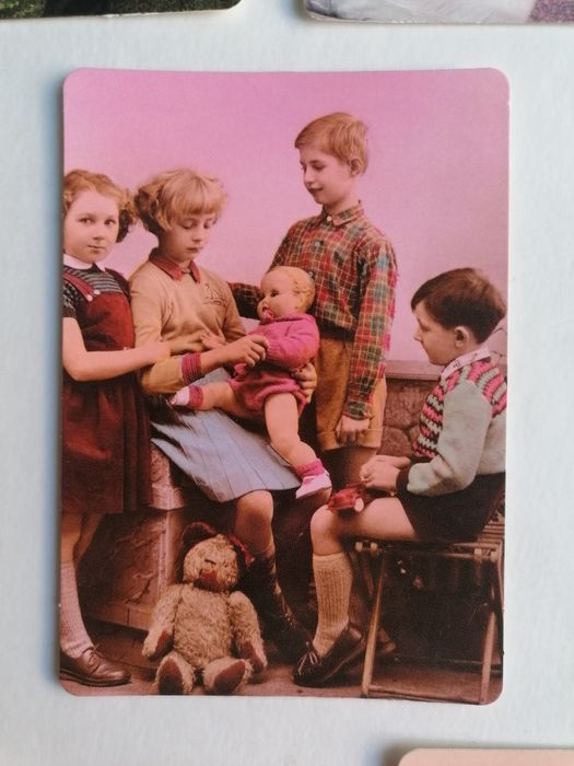 Colecção de 12 calendários com imagens de postais antigos