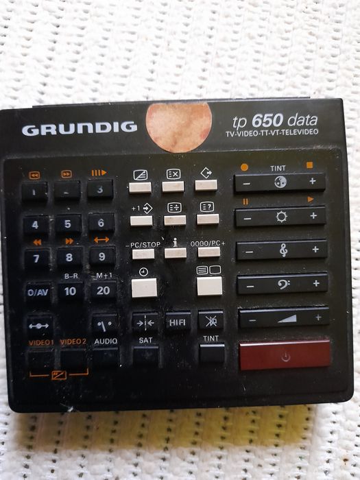 Pilot Grundig tp 650 data tv video tt vt televideo /Year 1985–1988