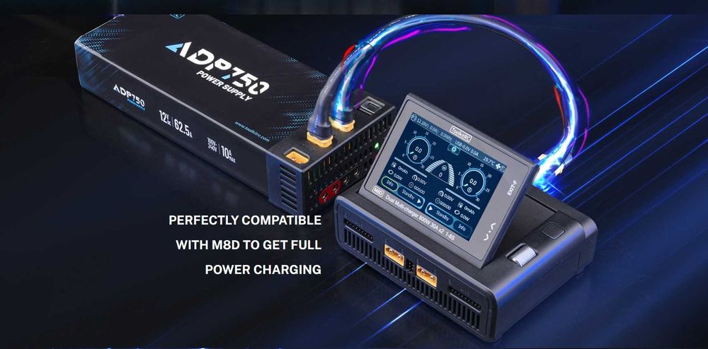 блок живлення toolkitrc adp200 та інші блоків живлення