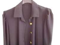 Casaco preto, com cinto, muito elegante! - Tamanho Único- Novo!