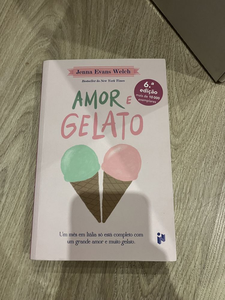 Amor e gelato- livro