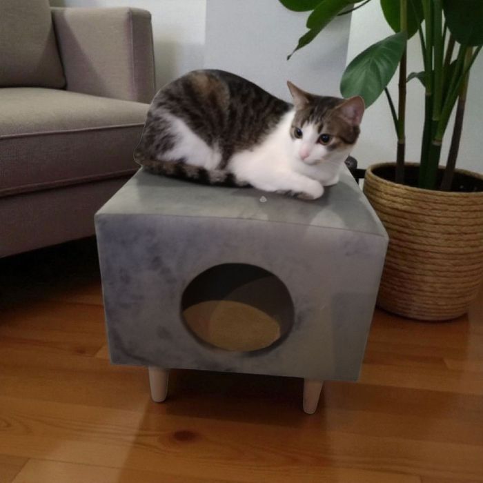 Legowisko dla kota pufa siedzisko nowa