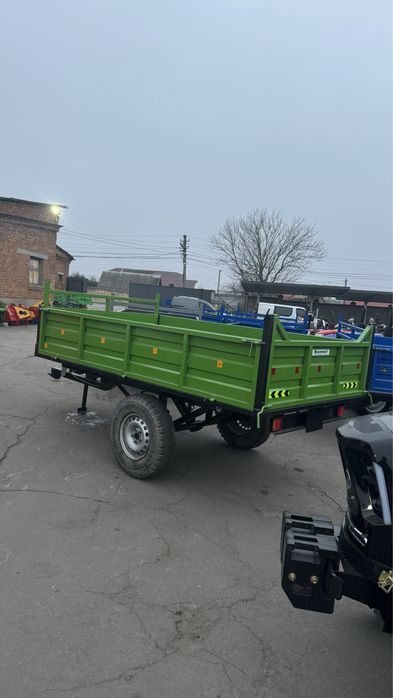 Прицеп до трактора,прип до міні трактора, прицеп птс,прицеп самоскид